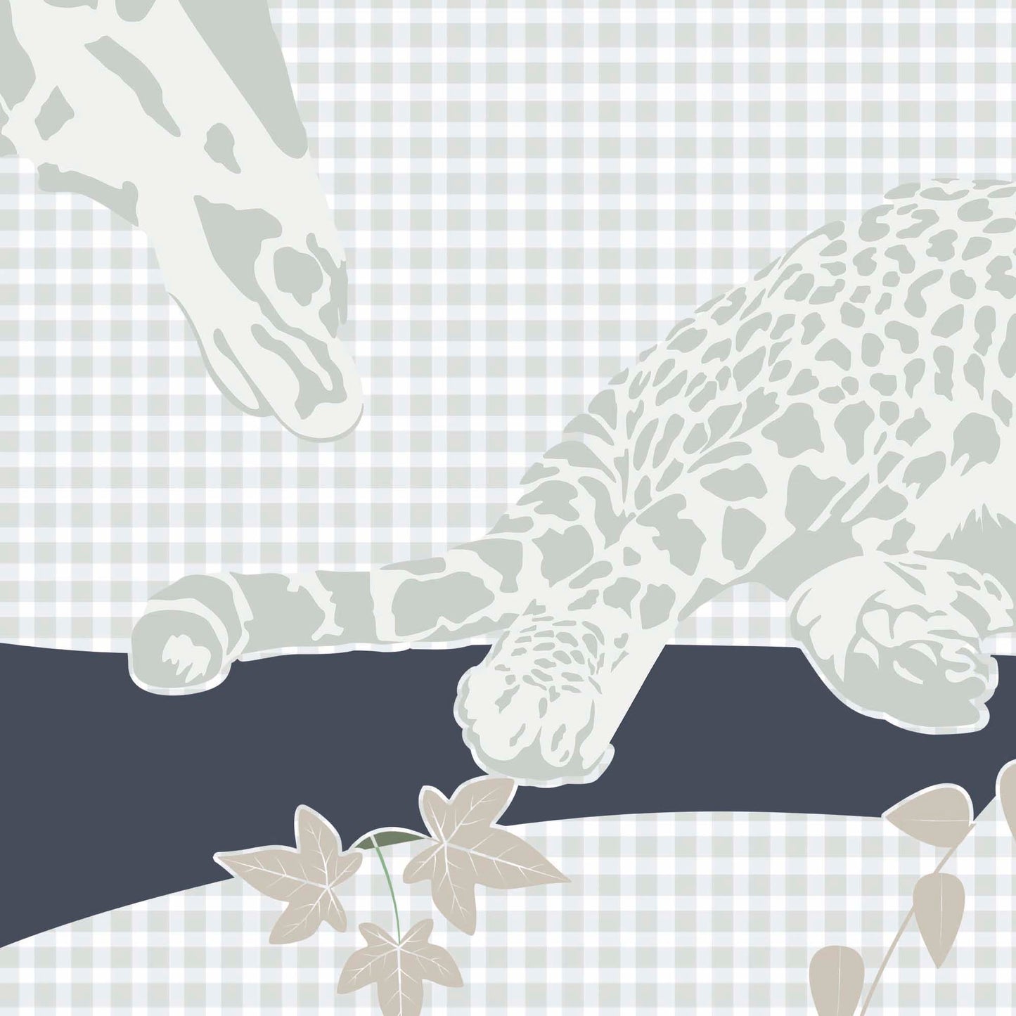 African Safari Wildlife Mural