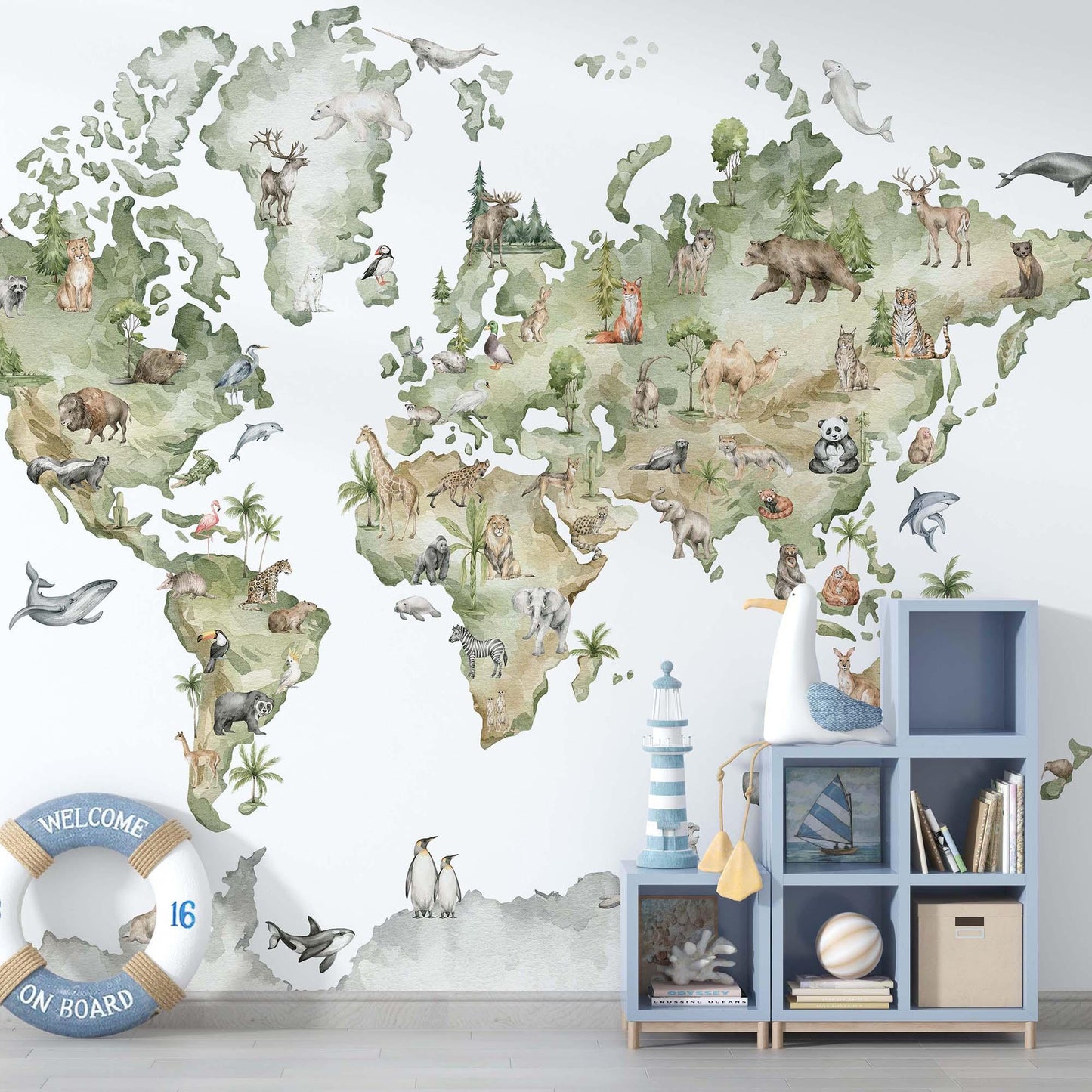 Wildlife World Map