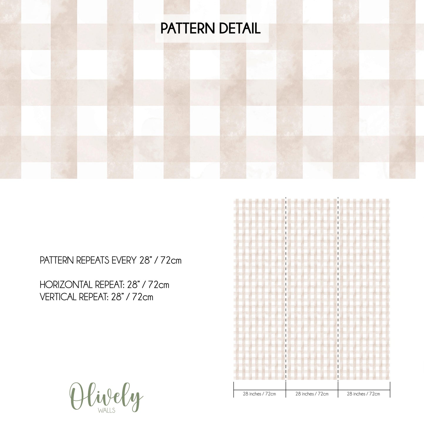 vichy panel_size_and_pattern