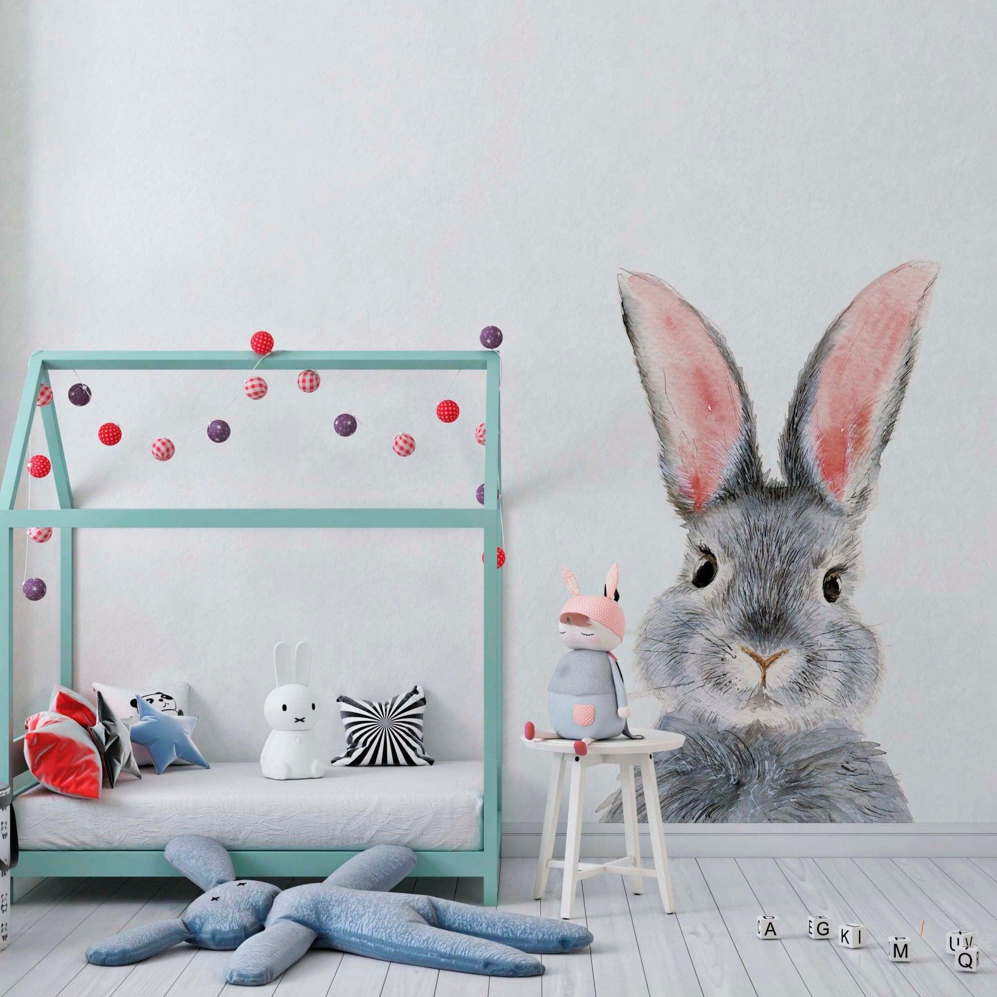 Giant Rabbit mural