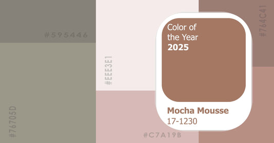 Mocha Mousse: Pantone's Color of the Year 2025—Your New Favorite Wallpaper Trend