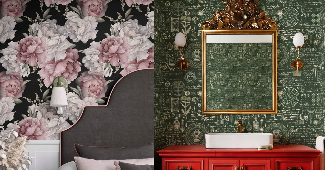 Moody Floral Wallpaper: How to Go Dark Without Making Your Room Feel Small