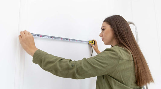 Measure your space for wallpaper