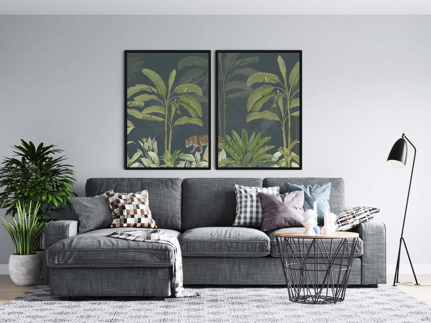 2_set_tropical_prints_for_living_room