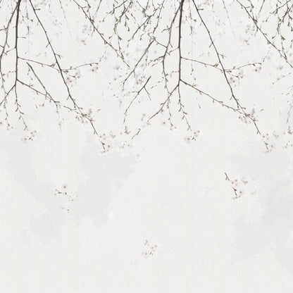 pink cherry blossom wallpaper mural section