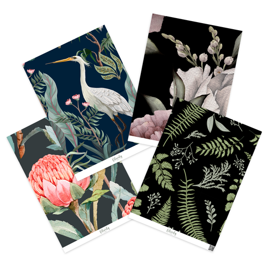 Bathroom Dark & Moody Sample Pack of 4