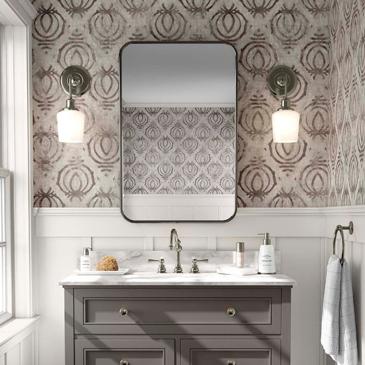Tribal pattern wallpaper