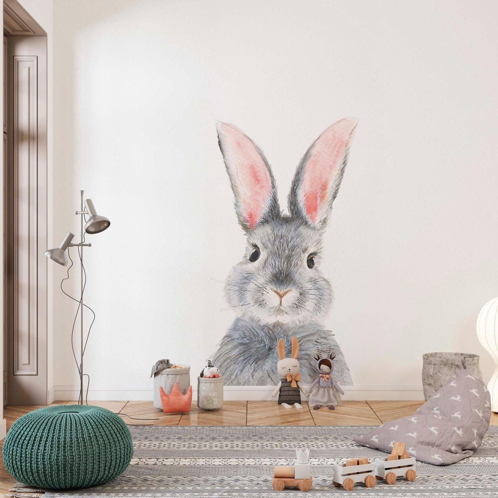 Giant Rabbit mural