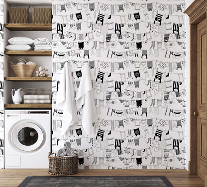 Laundry Drying Clothes