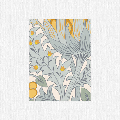 Sample William Morris Style in Sage Green