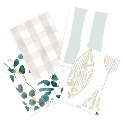 Bathroom Neutral Sample Pack of 4
