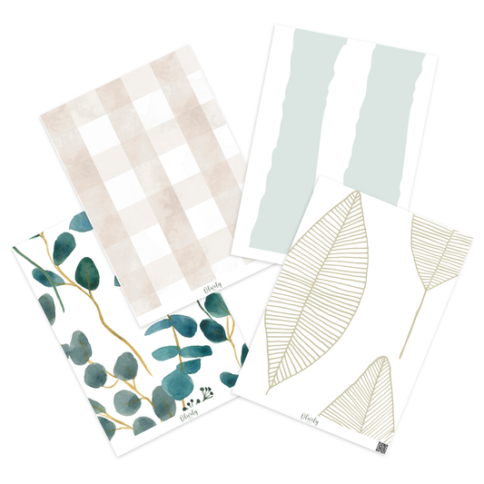 Bathroom Neutral Sample Pack of 4