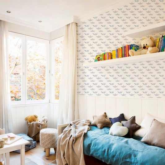 Paper Boats Wallpaper