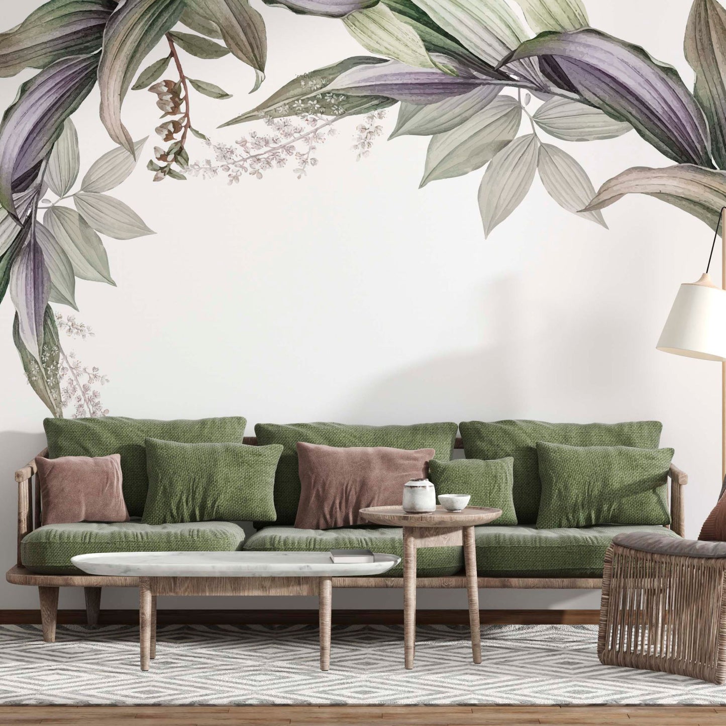 Banana Leaf Botanical Wallpaper Mural