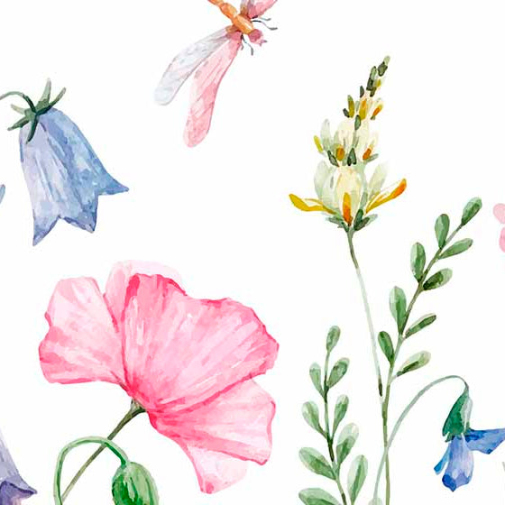 spring-flowers-mural-detail