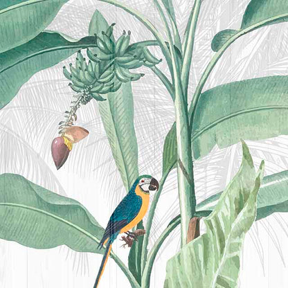tropical trees wallpaper detail