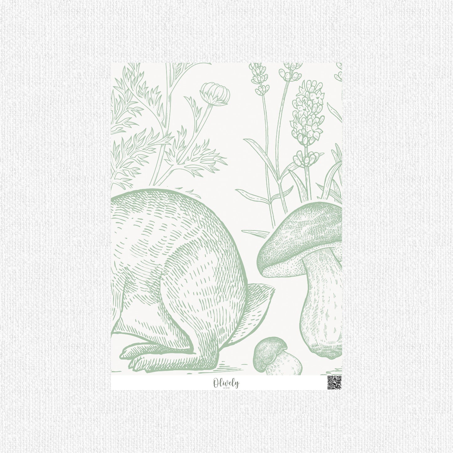 Animales del bosque vintage