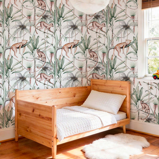 Jungle Nursery Wallpaper