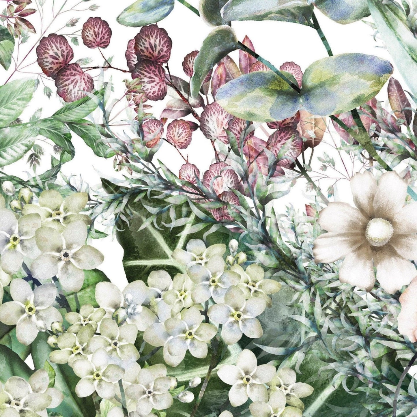 wild flowers wallpaper detail