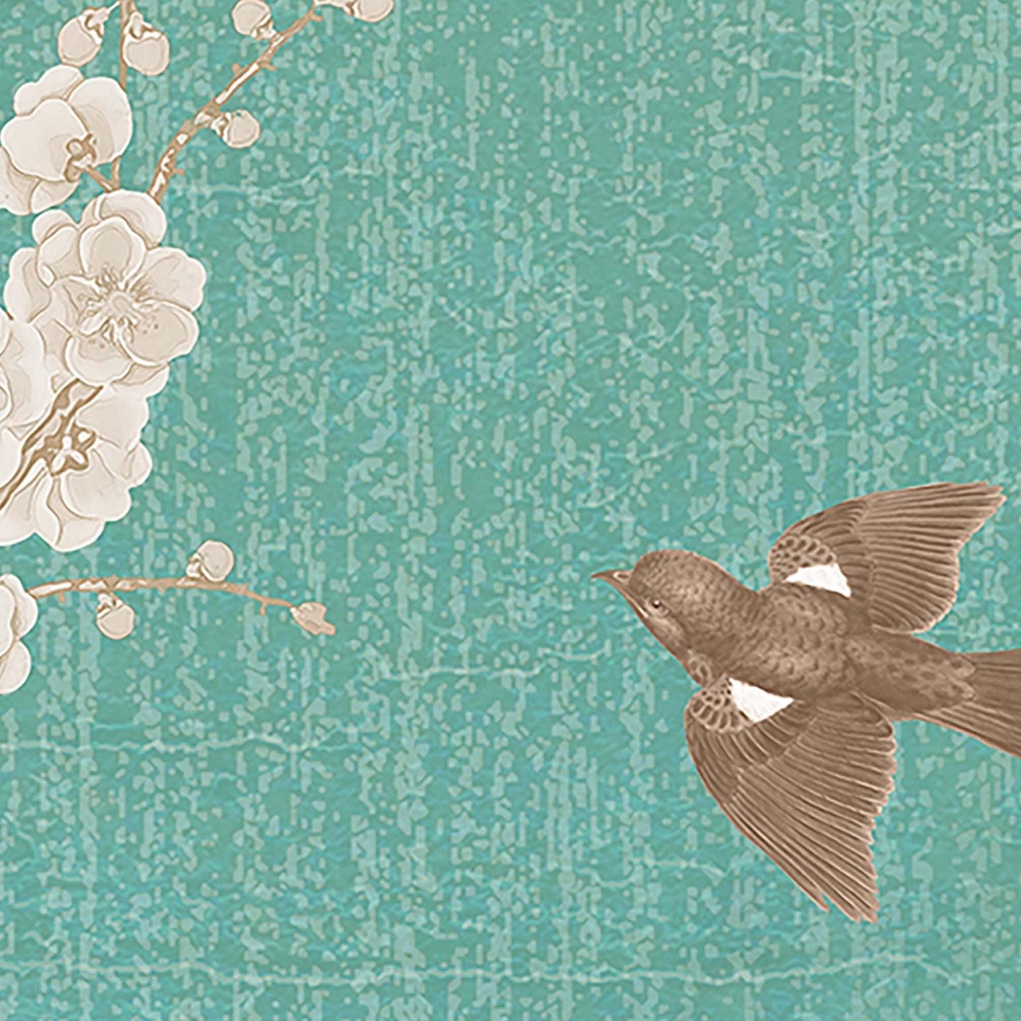 chinoserie floral detail