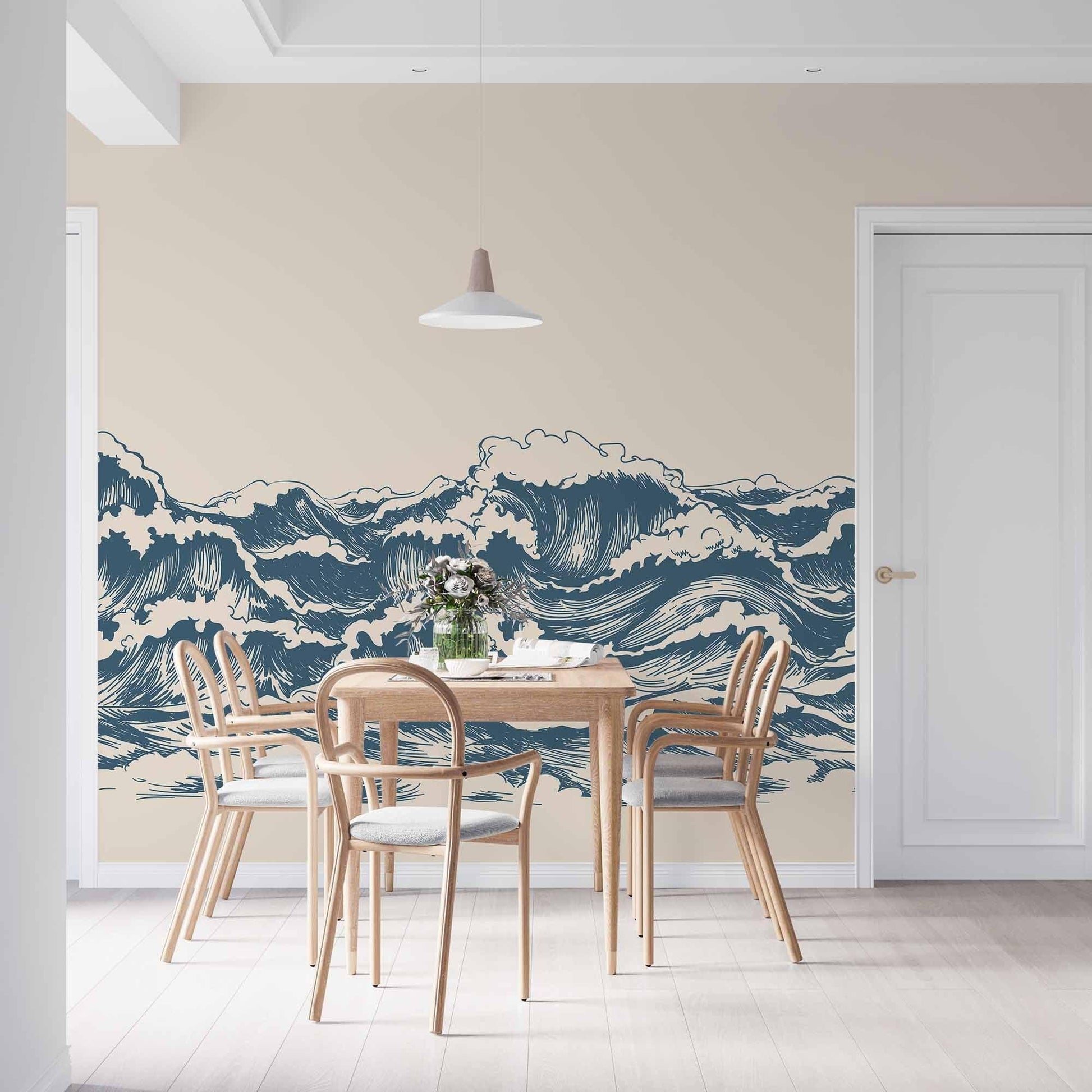 Great Waves Wall Mural